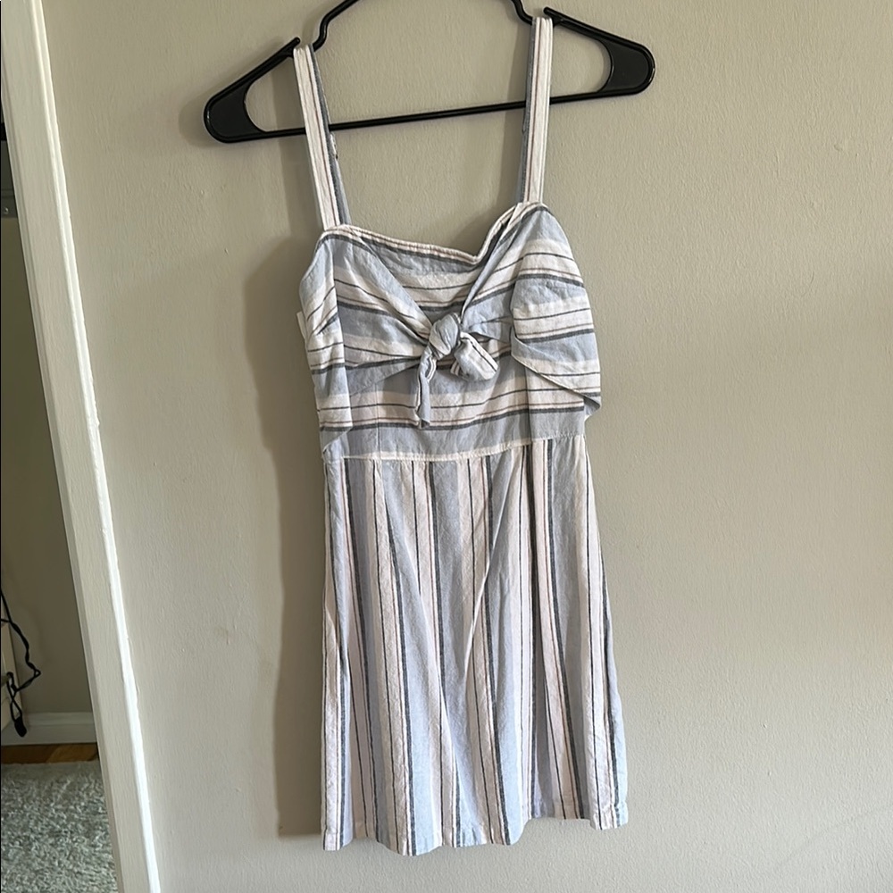 Striped Sleeveless Dress